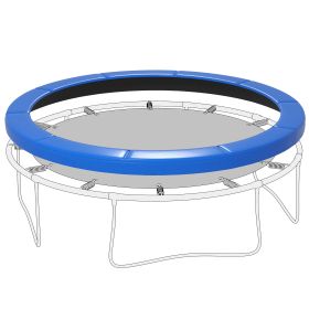 12FT Trampoline Spring Cover, Safety Trampoline Pad Replacement, Waterproof and Tear Resistant, All Weather Trampoline Accessories, Blue