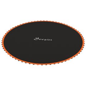 Trampoline Replacement Mat, Fits 12' Trampoline w/ 72 V-Hooks & 5.5" Springs (Spring & Frame not Included), Orange
