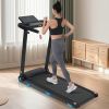 Treadmill with Incline, 3.0HP Quiet Foldable Treadmills for Home
