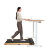 6% Incline Walking Pad Treadmill - Portable Compact Treadmills Under Desk Treadmill, Incline Treadmills for Home Office, Upright Stand