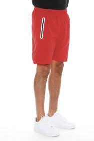 Weiv Active Sports Performance Running Short (Color: Red, size: XL)