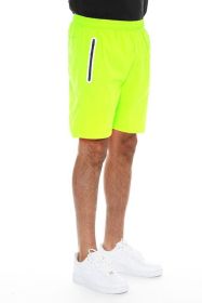 Weiv Active Sports Performance Running Short (Color: LIME, size: L)