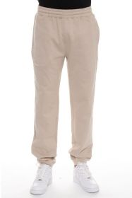 Little Better Premium Cotton Sweat Pant (Color: OATMEAL, size: XL)