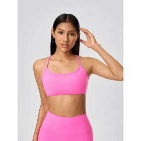 JupiterGear Crisscross Cami (Color: Fuchsia Pink, size: 8)